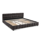 Aldora - Upholstered Bed Frame with Storage Drawer & Headboard