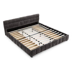 Aldora - Upholstered Bed Frame with Storage Drawer & Headboard