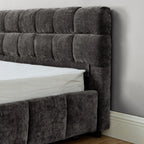 Aldora - Upholstered Bed Frame with Storage Drawer & Headboard
