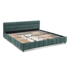 Aldora - Upholstered Bed Frame with Storage Drawer & Headboard