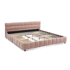 Aldora - Upholstered Bed Frame with Storage Drawer & Headboard