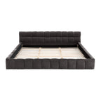 Aldora - Upholstered Grounded Bed Frame With Headboard