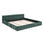 Aldora - Upholstered Grounded Bed Frame With Headboard