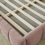 Aldora - Upholstered Grounded Bed Frame With Headboard