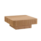 Arlo – Modern Square Drum Coffee Table