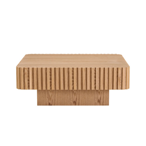 Arlo – Modern Square Drum Coffee Table