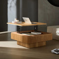 Arlo – Modern Square Lift Top Coffee Table with Storage