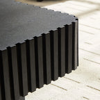 Arlo – Modern Square Drum Coffee Table