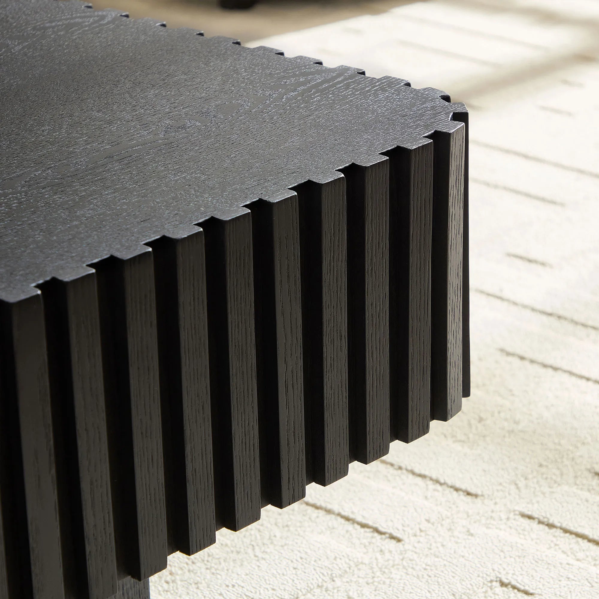 Arlo – Modern Square Drum Coffee Table