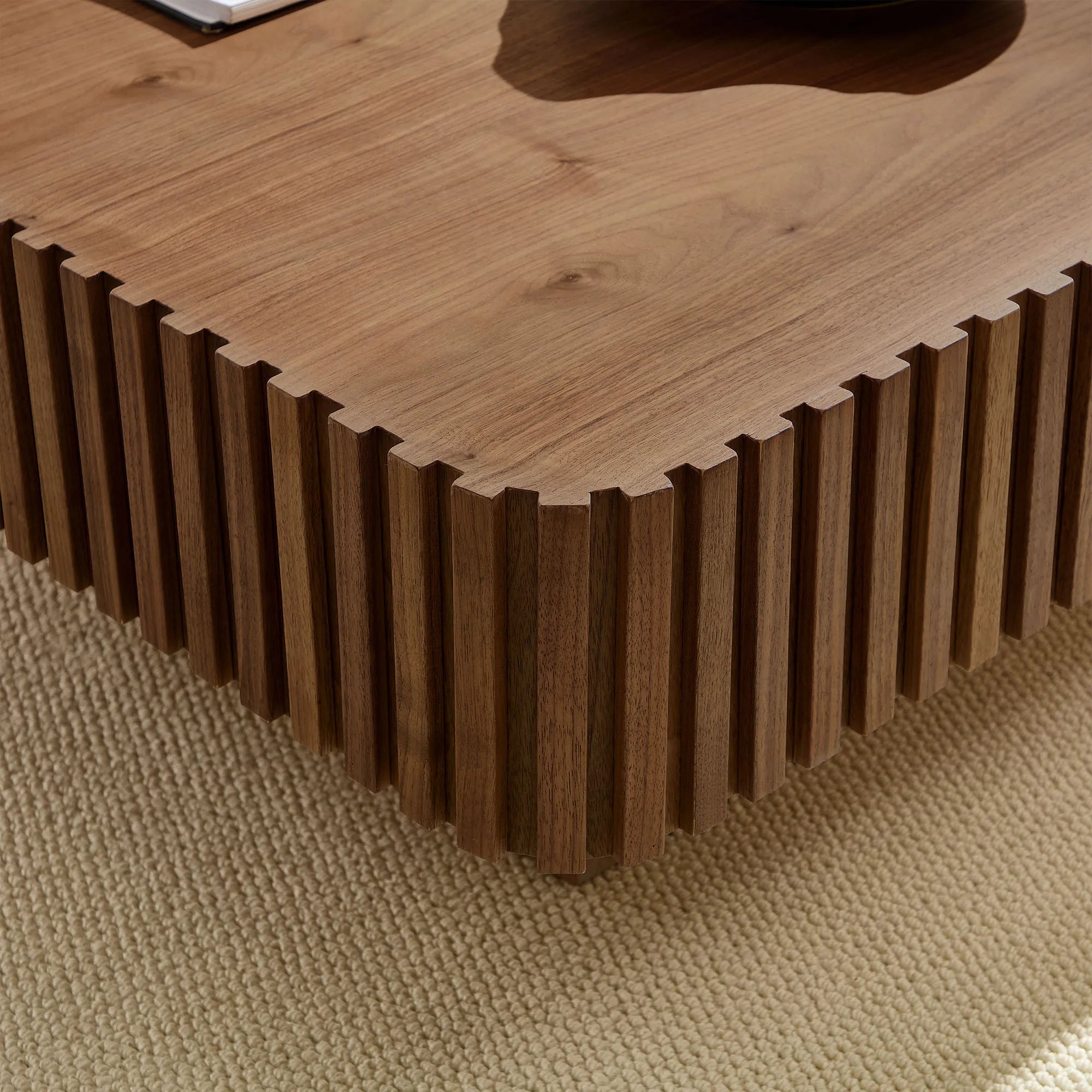 Arlo – Modern Square Drum Coffee Table