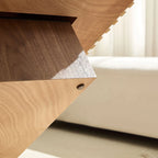 Arlo – Modern Square Drum Coffee Table