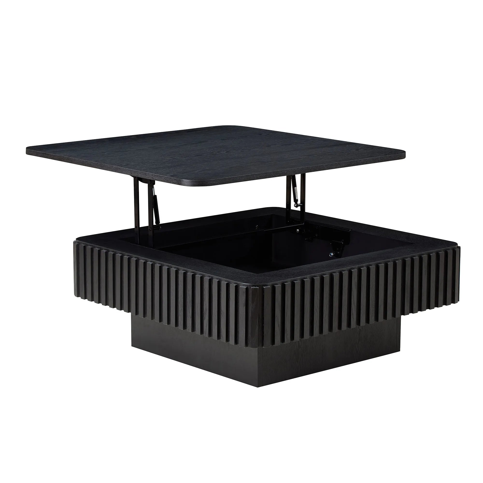 Arlo – Modern Square Lift Top Coffee Table with Storage