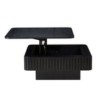 Arlo – Modern Square Lift Top Coffee Table with Storage