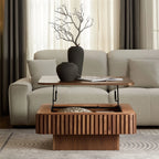 Arlo – Modern Square Lift Top Coffee Table with Storage