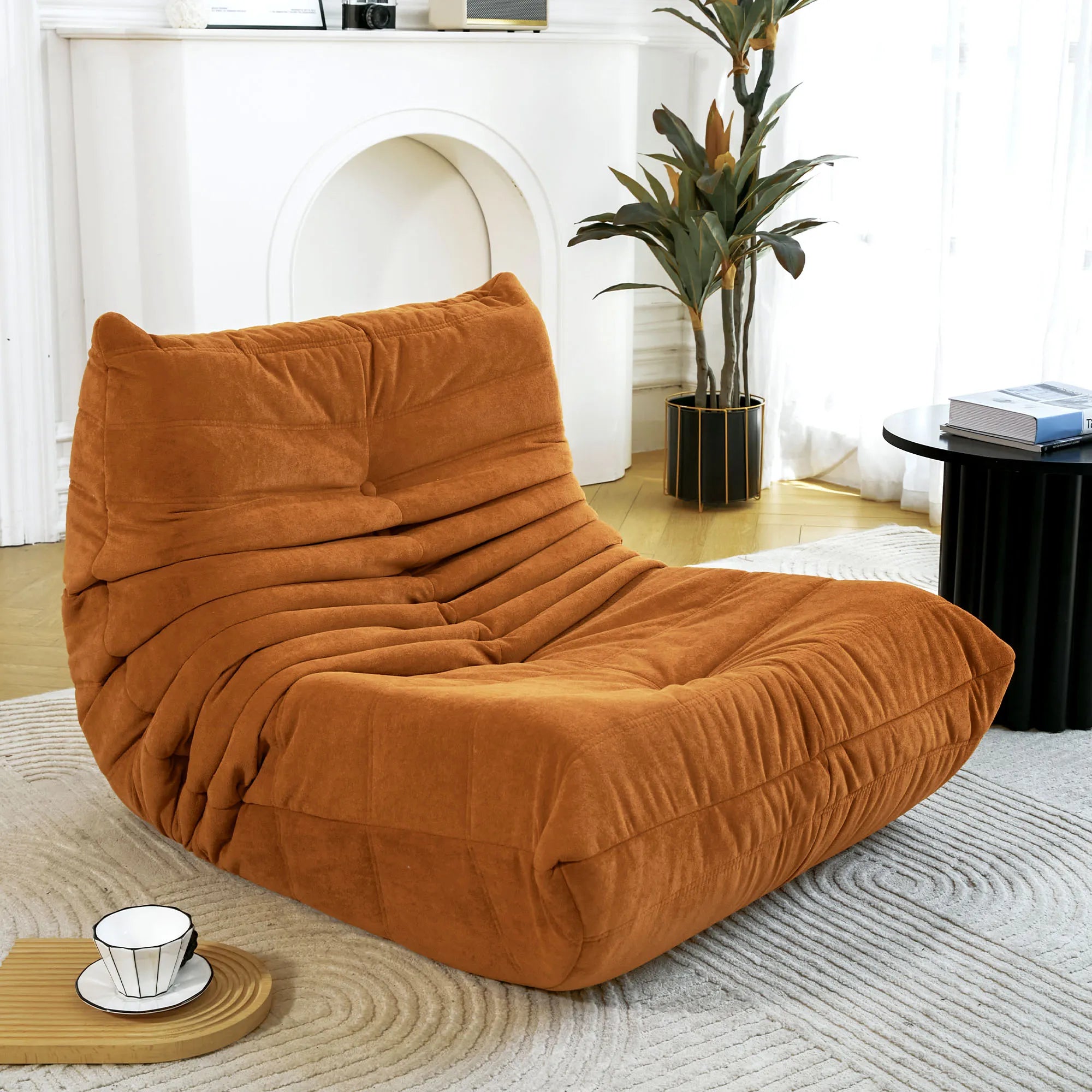 Bean Bag Lazy Sofa Chair with Memory Foam