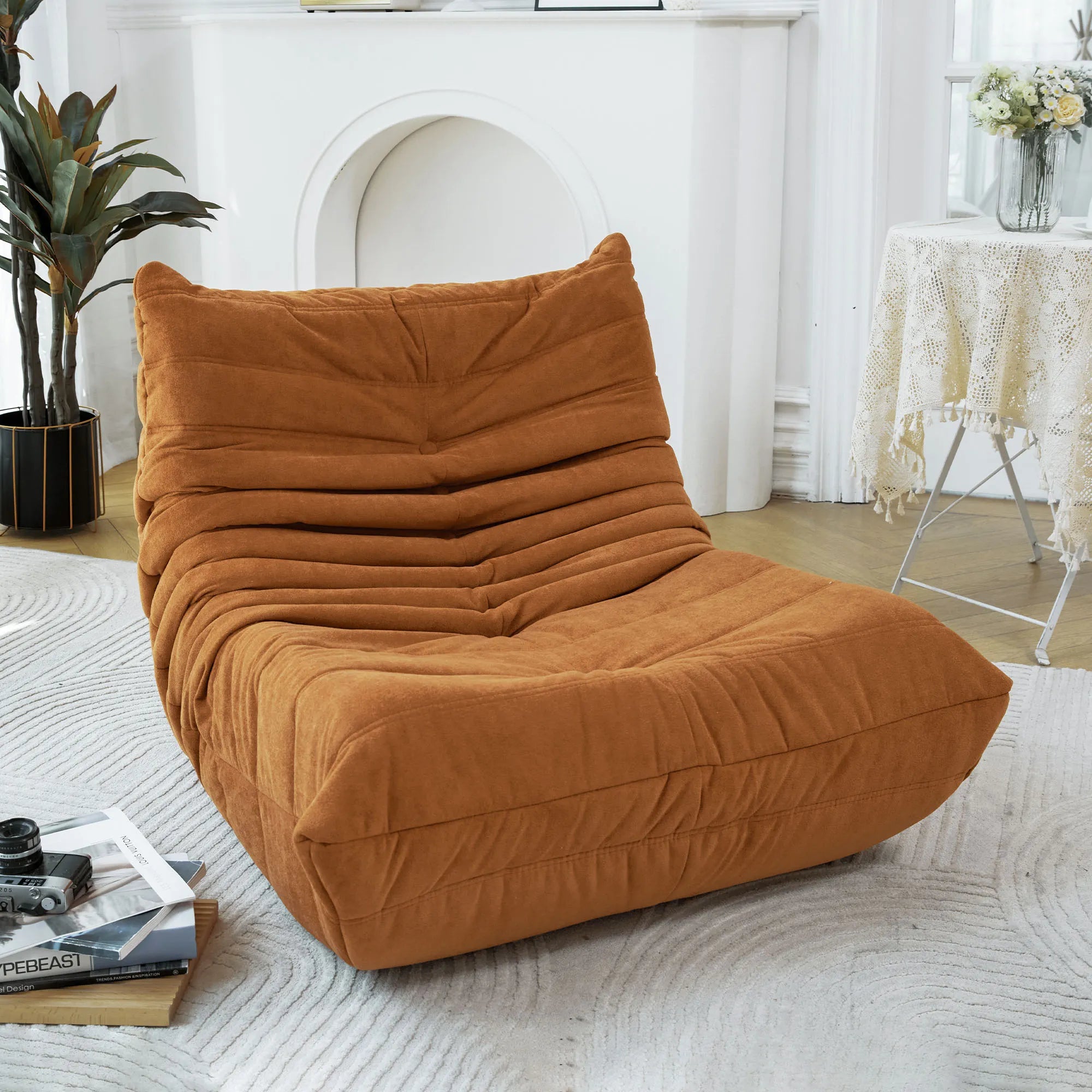 Bean Bag Lazy Sofa Chair with Memory Foam