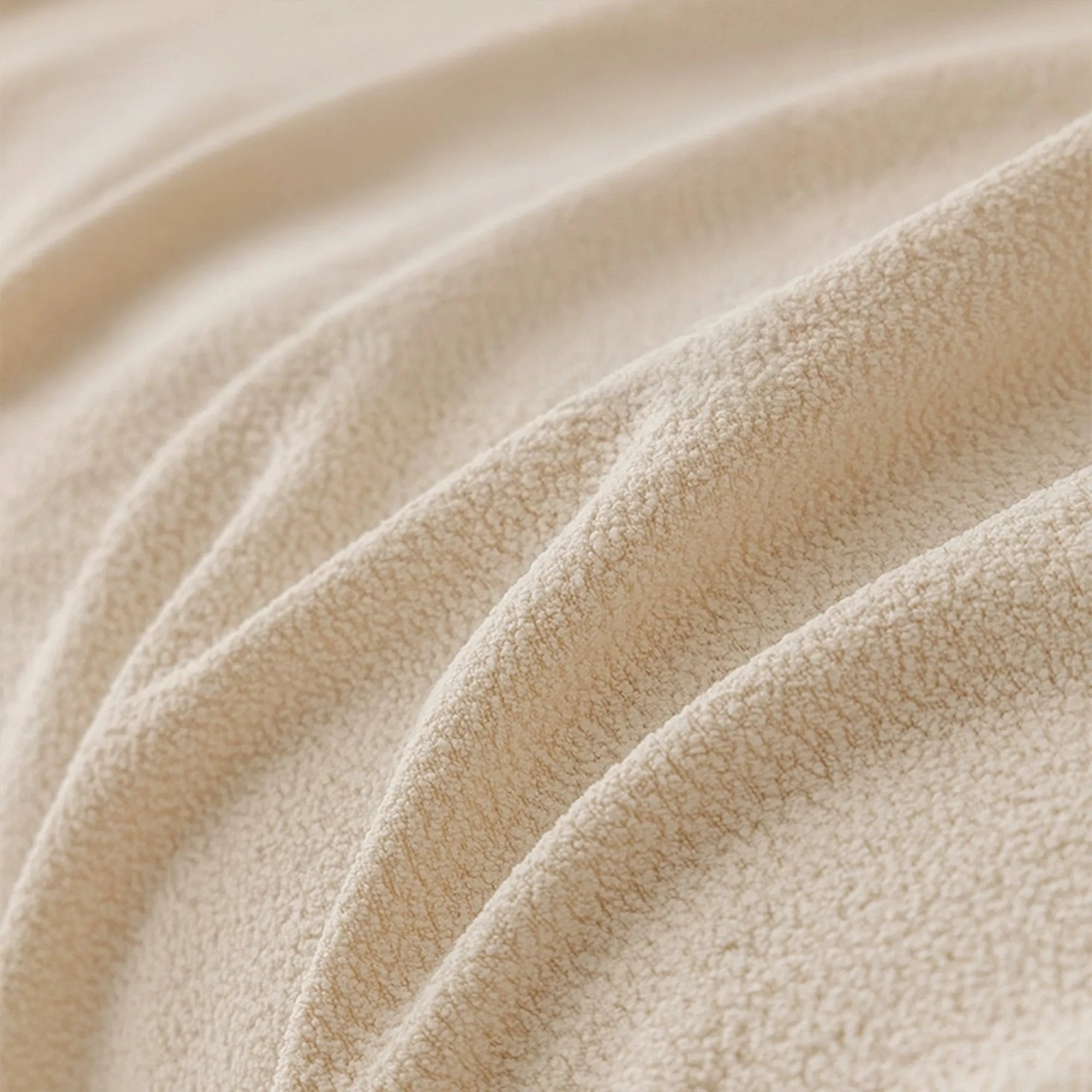 Boucle Stretch Sofa Cover, Anti-Scratch Pet Protector