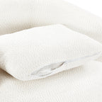 Bouclé 360° Swivel Barrel Chair, Compressed