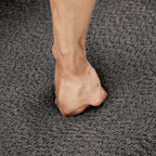 Bouclé 360° Swivel Barrel Chair, Compressed