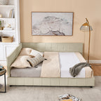 Celeste – Queen Velvet Tufted Bed Frame