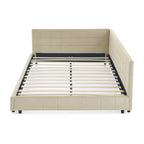 Celeste – Queen Velvet Tufted Bed Frame