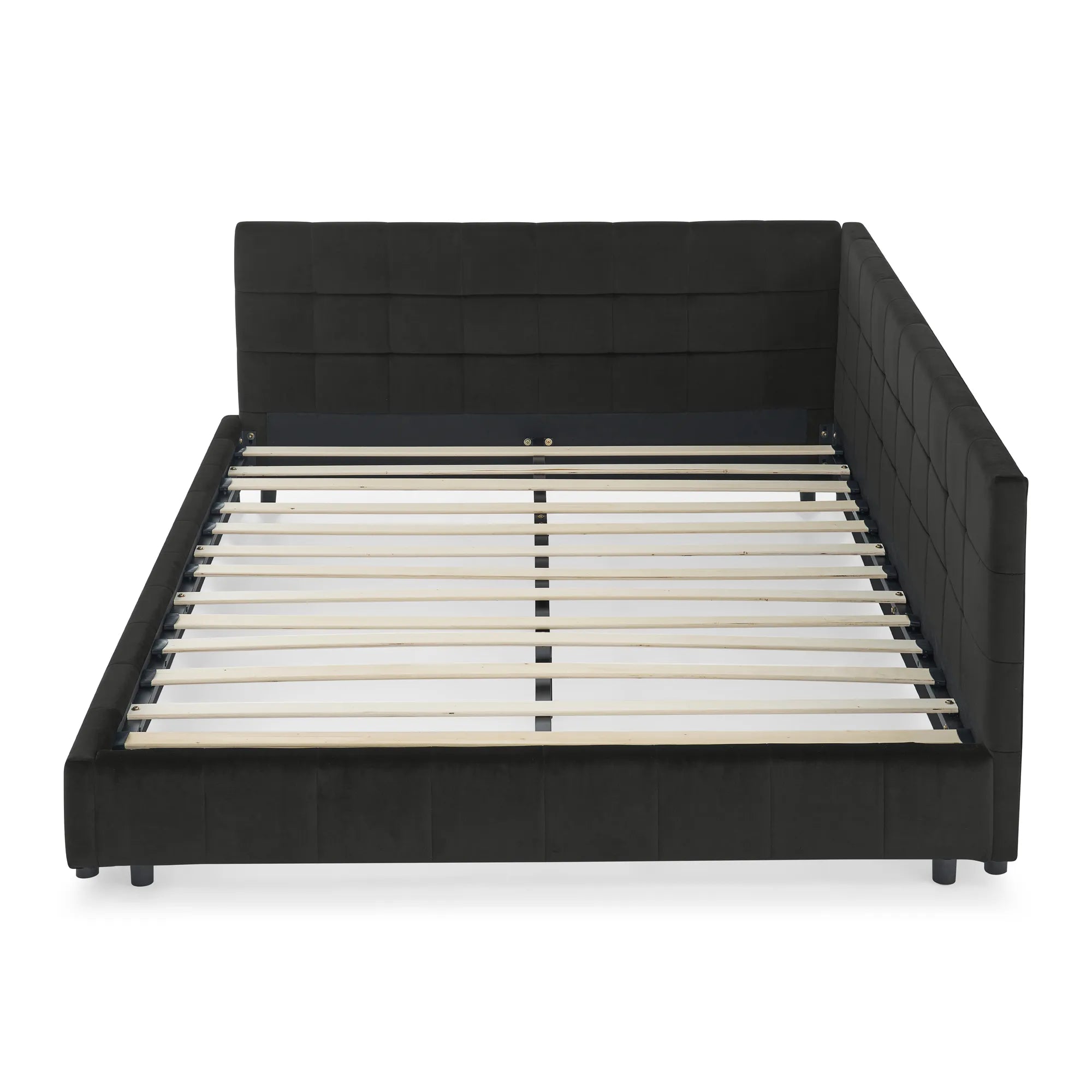 Celeste – Queen Velvet Tufted Bed Frame