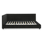 Celeste – Queen Velvet Tufted Bed Frame