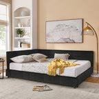 Celeste – Queen Velvet Tufted Bed Frame