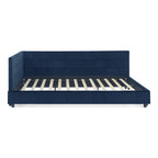 Celeste – Queen Velvet Tufted Bed Frame