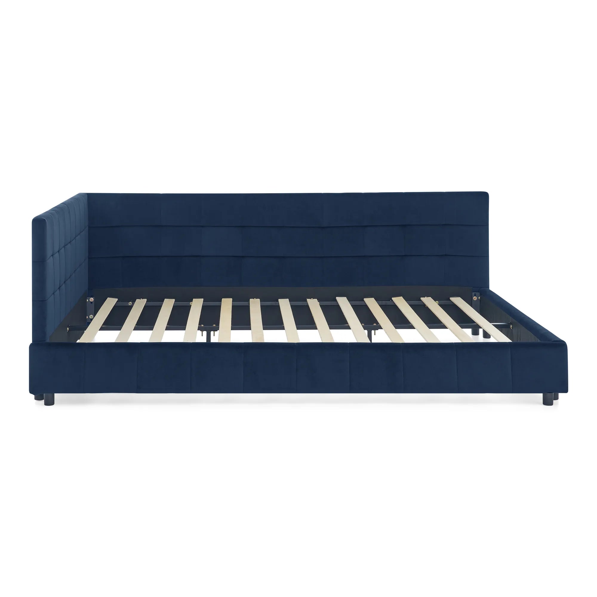 Celeste – Queen Velvet Tufted Bed Frame