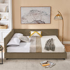 Celeste – Queen Velvet Tufted Bed Frame