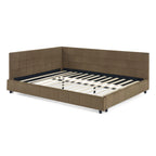 Celeste – Queen Velvet Tufted Bed Frame