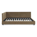 Celeste – Queen Velvet Tufted Bed Frame