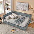 Celeste – Queen Velvet Tufted Bed Frame