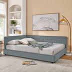 Celeste – Queen Velvet Tufted Bed Frame