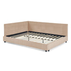 Celeste – Queen Velvet Tufted Bed Frame