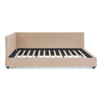 Celeste – Queen Velvet Tufted Bed Frame
