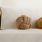 Chic Knotted Orb Sofa Pillow