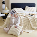 Comfy Fluffy Faux Fur Throw Blanket