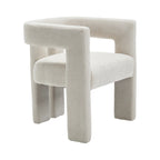 Contemporary Fabric Barrel Accent Chair Set of 2