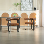 Contemporary PU Leather Upholstered Chair