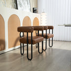 Contemporary PU Leather Upholstered Chair