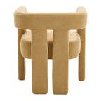 Contemporary Fabric Barrel Accent Chair Set of 2