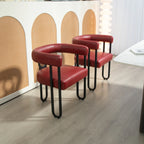 Contemporary PU Leather Upholstered Chair