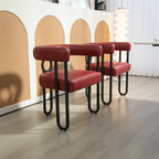 Contemporary PU Leather Upholstered Chair
