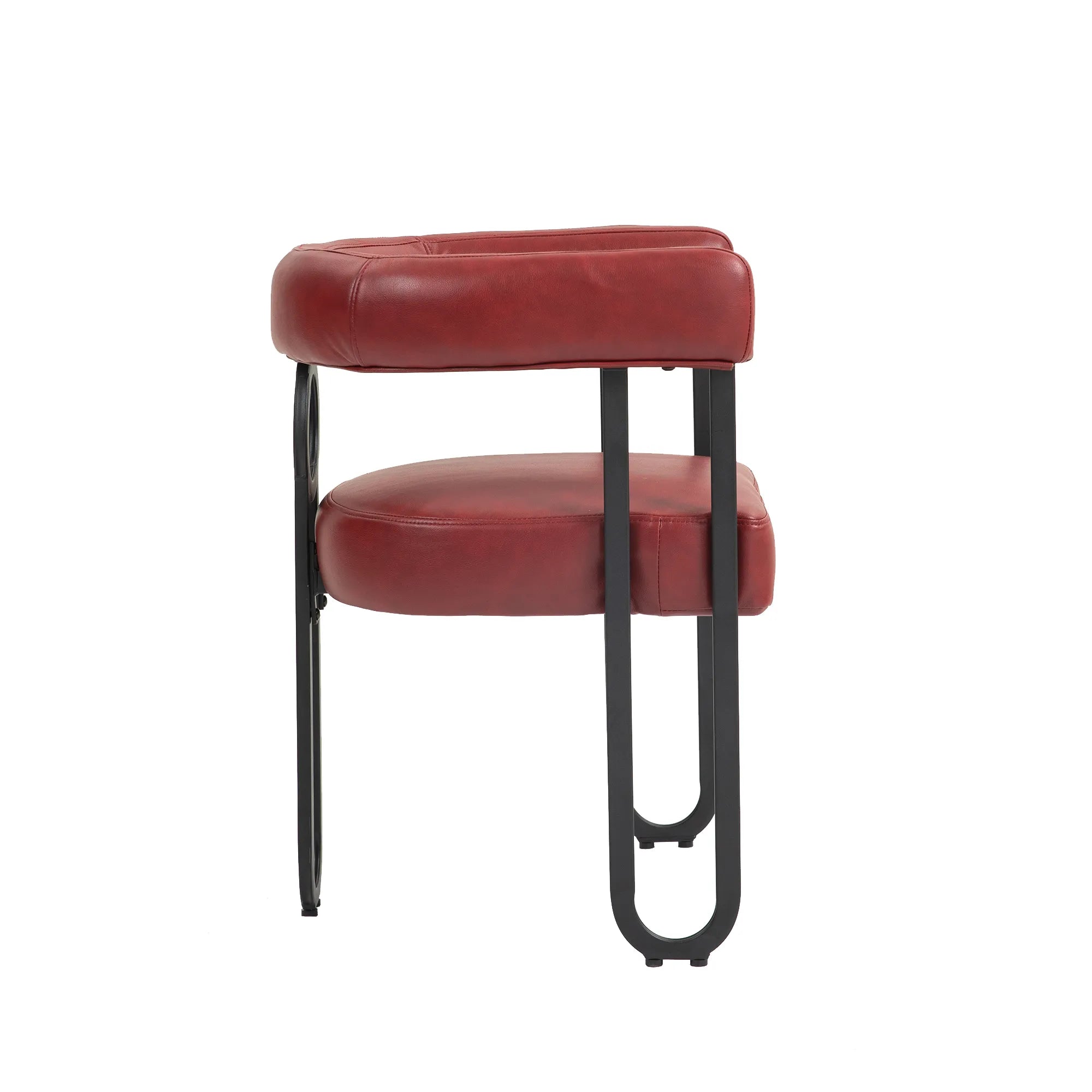 Contemporary PU Leather Upholstered Chair