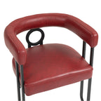 Contemporary PU Leather Upholstered Chair