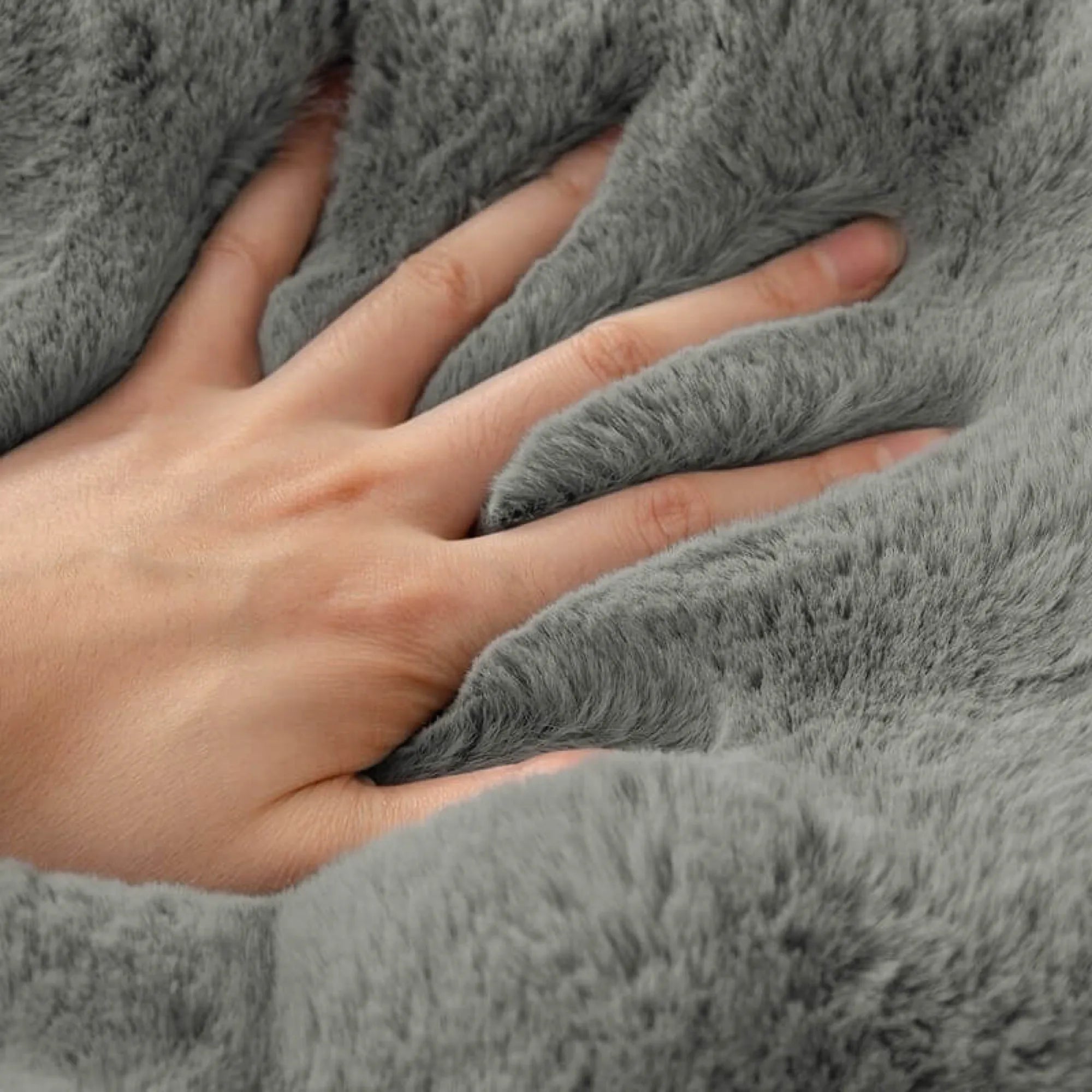 Cozy Untra Soft Plush Solid Colour Non-slip Sofa Cover Slipcover
