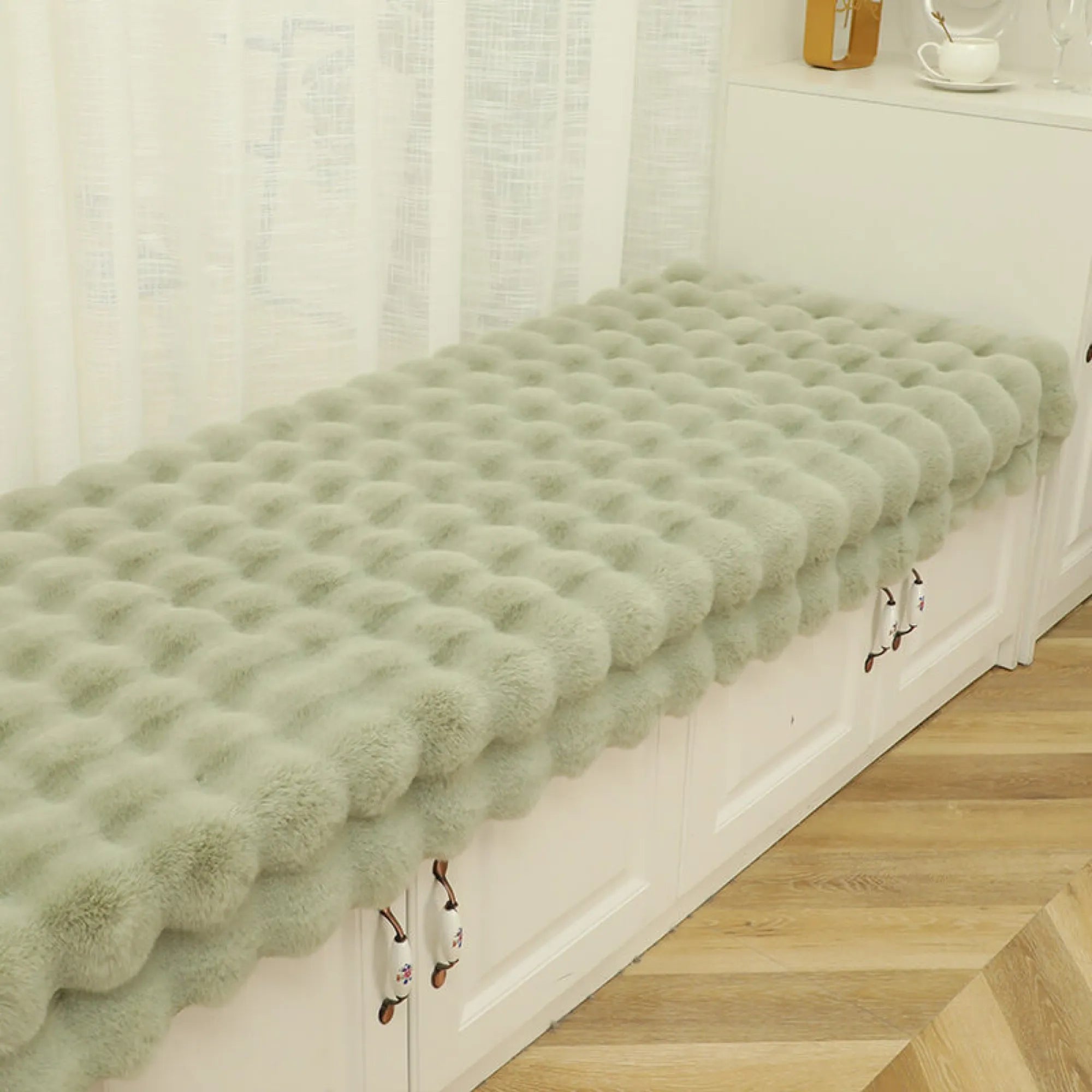 Cozy Untra Soft Plush Solid Colour Non-slip Sofa Cover Slipcover