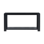 Distinctive Minimalist Entryway Console Table with Bottom Shelf